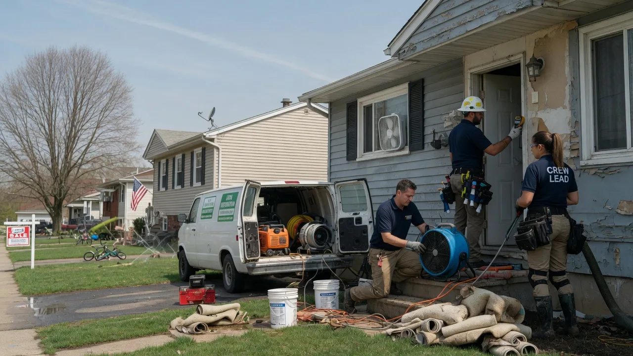 Flood Cleanup in Mineola, TX near me