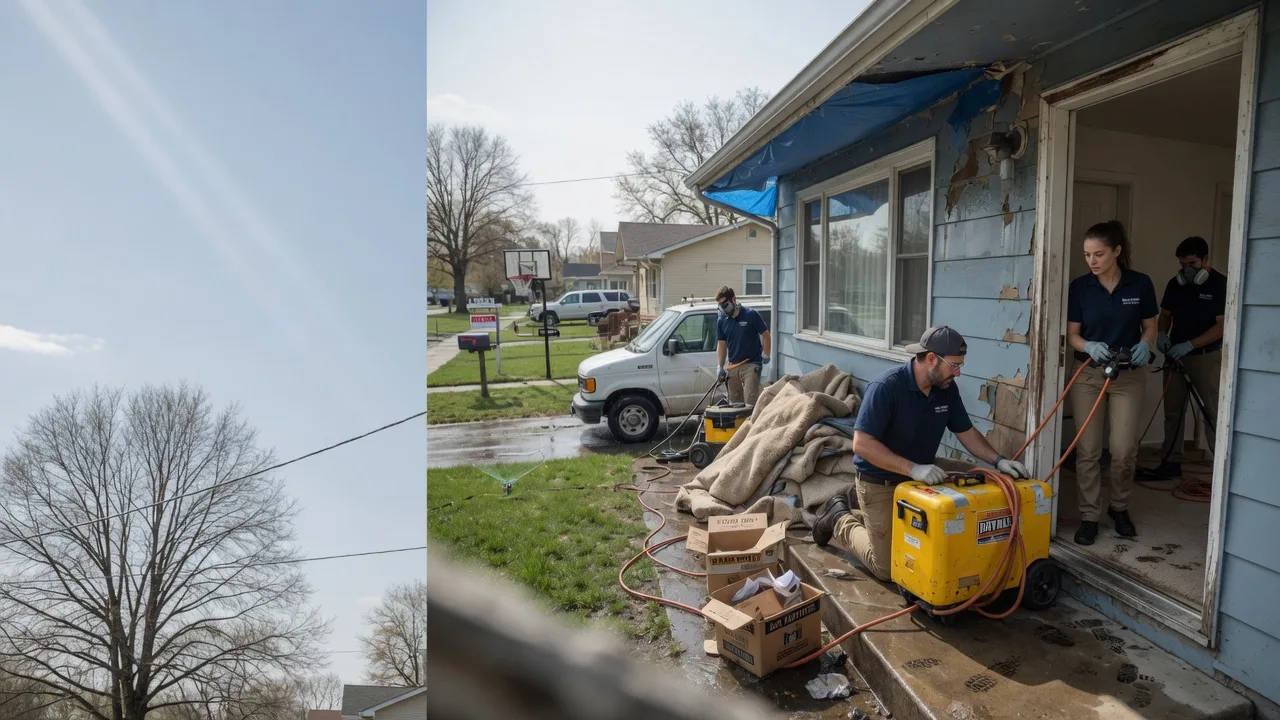 Basement Flood Cleanup in Mineola, TX near me